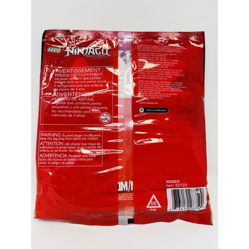 Lego Polybag Ninjago Chopsticks Training‎ Sticks 5005231 Ages 6+ 25 Pieces NEW - Picture 4 of 5